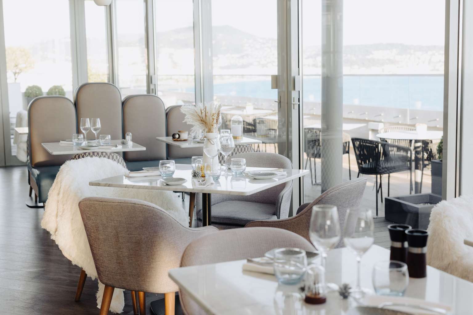 Calade Rooftop Restaurant · Vue Mer à Nice, Promenade des Anglais